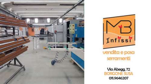 Serramenti in Valsusa: MB Infissi ha una nuova area produttiva a Sant’Antonino e lo showroom a Borgone